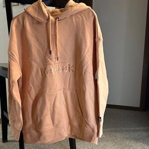 Reebok Men's Light Orange Hoodie
